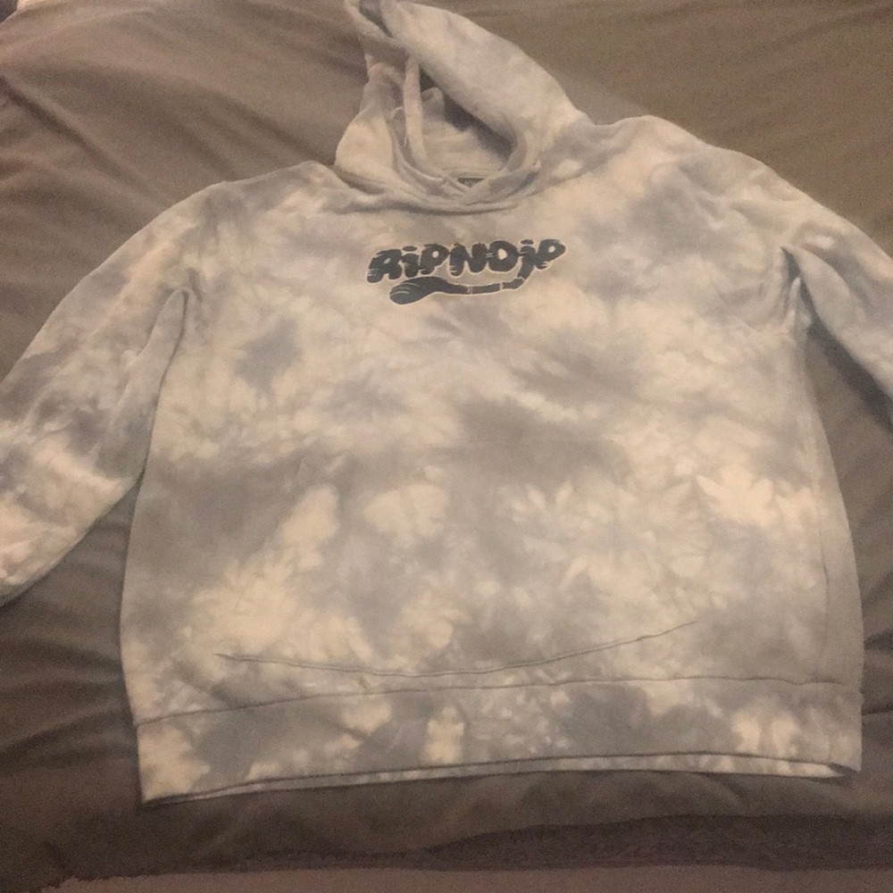 RIPNDIP tie dyed sweatshirt/hoodie